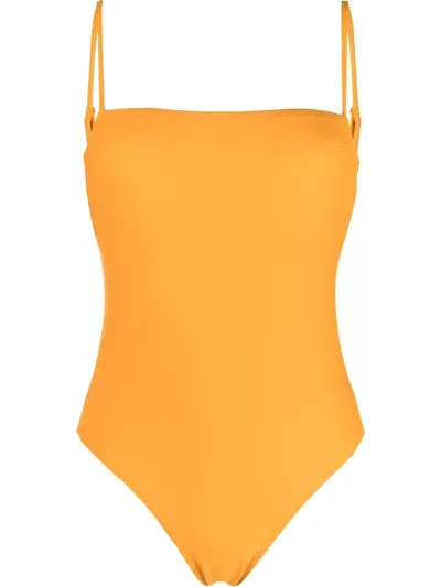 Nanushka Orange Soline One-piece Swimsuit