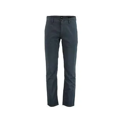 Pre-owned Hugo Boss Schino-slim D Fit Dark Blue Chino