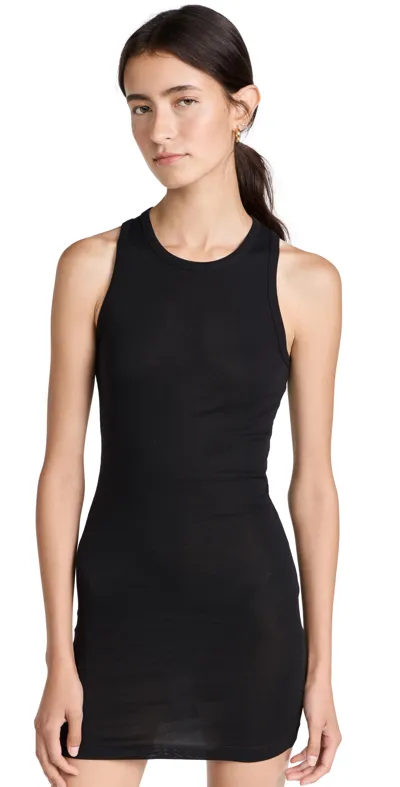 Wardrobe.nyc Wardrobe. Nyc Tank Dress Mini In Black