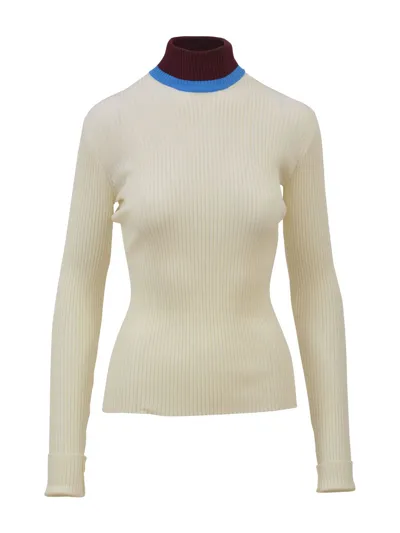 Calvin Klein White Turtleneck