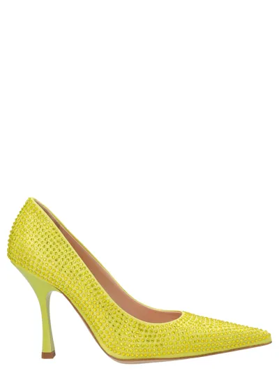 Liu •jo Liu Jo X Leonie Hanne Leather Pumps In Yellow