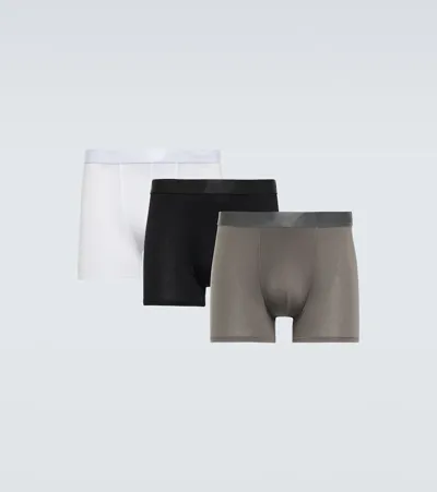 Cdlp Set Of 3 Jersey Boxer Briefs In Multi