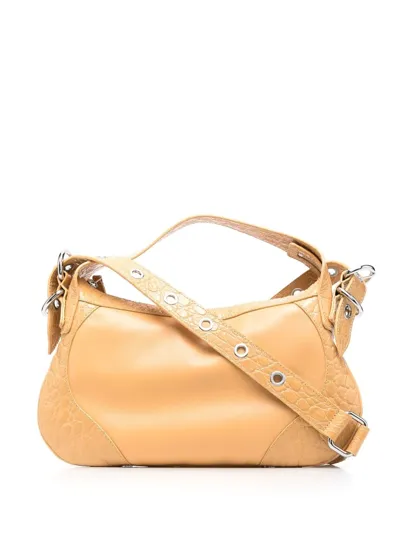 By Far Amira Shoulder Bag In Yellow