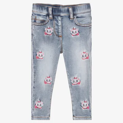 Monnalisa Babies' Girls Blue Disney Jeans