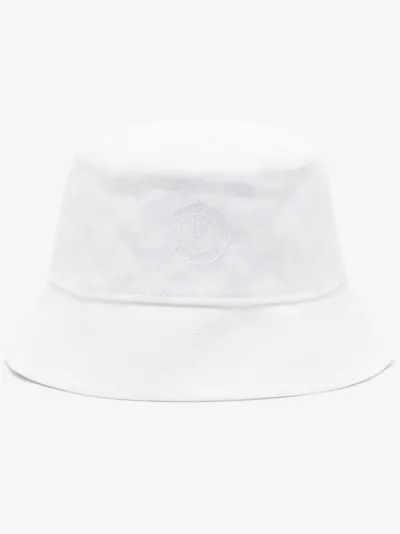 Frescobol Carioca Logo Bucket Hat In White