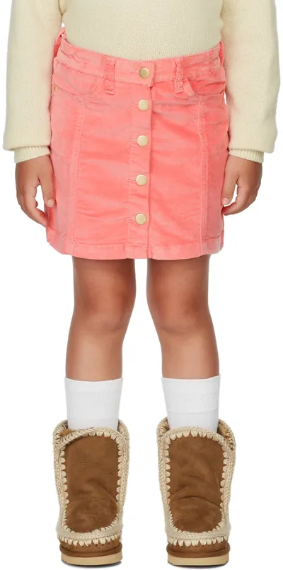 Molo Kids Pink Bera Denim Skirt