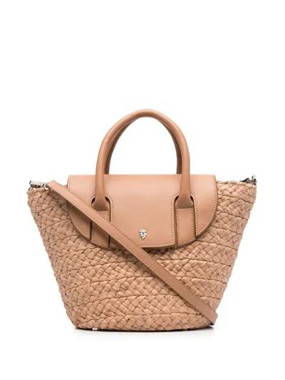 Helen Kaminski Raffia-woven Tote Bag In Nude