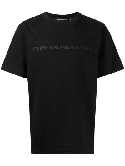 Stolen Girlfriends Club Black Organic Cotton T-shirt