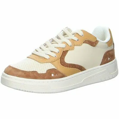 Pre-owned Scotch & Soda Damen Sneaker Elli Sneaker 24731609/s265 Beige 1271964