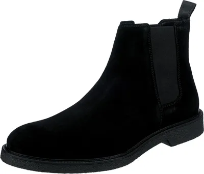 Pre-owned Hugo Boss Neu Boss Model Tunley_cheb_sd Chelsea Boots 19207718 Für Herren Schwarz