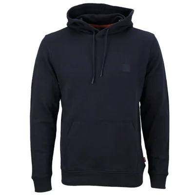 Pre-owned Hugo Boss Herren Sweat Shirt Kapuzenpullover Hoodie Wetalk Dunkel Blau Unifarben