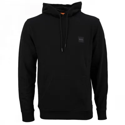 Pre-owned Hugo Boss Herren Sweat Shirt Kapuzenpullover Hoodie Wetalk Schwarz Unifarben 504