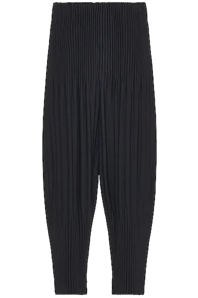 Issey Miyake Basics Relaxed Pant In Black