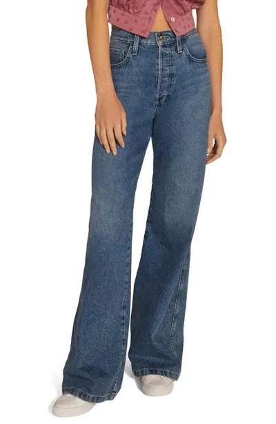 Favorite Daughter The Masha Wide-leg Jeans In Medium Wash