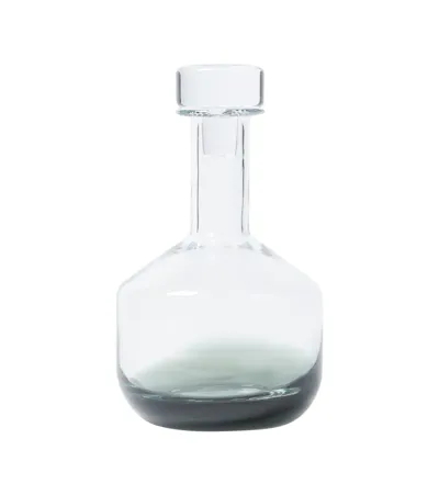 Tom Dixon Grey Tank Whisky Decanter In Black