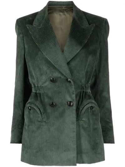 Blazé Milano Classic Touch Eucalipto Anyway Blazer In Green