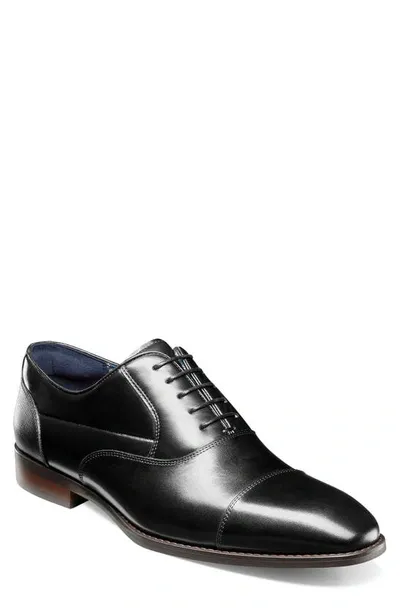 Stacy Adams Kordell Cap Toe Oxfords In Black