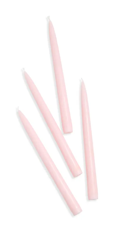 Maison Balzac 4 Tapered Candles In Pink