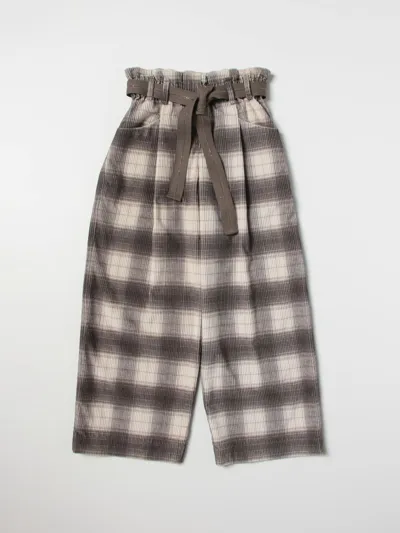 Brunello Cucinelli Trousers  Kids In Natural