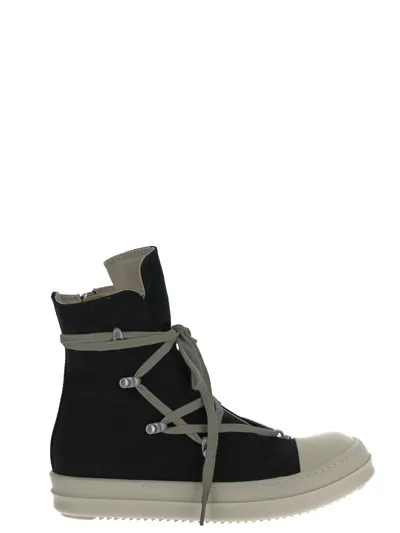 Rick Owens Drkshdw Black Hexa Sneakers