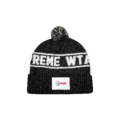 Supreme X Wtaps Beanie In Black