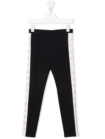 Marni Girls' Color Blocked Side Logo Leggings - Little Kid, Big Kid In Navy