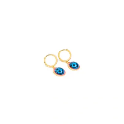 Ileana Makri Eye Pendant Earrings