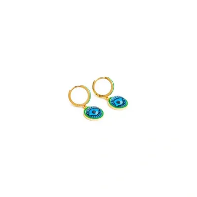 Ileana Makri Eye Pendant Earrings