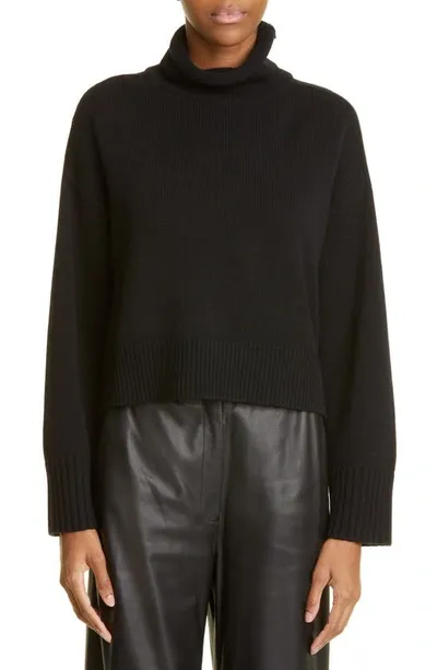 Loulou Studio Stintino Collar Sweater In Black