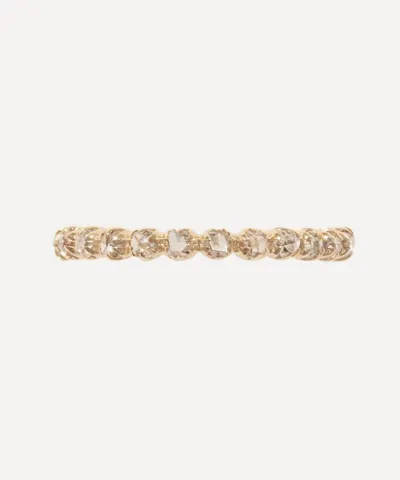 Pascale Monvoisin Ava 9-karat Gold Diamond Single Hoop Earring