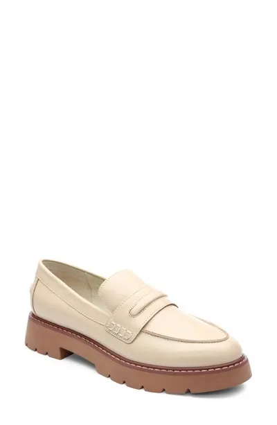 Sanctuary Women's Westside Slip On Loafer Flats In Oatmilk