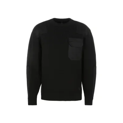 Dunhill Pull En Laine Avec Empiècements