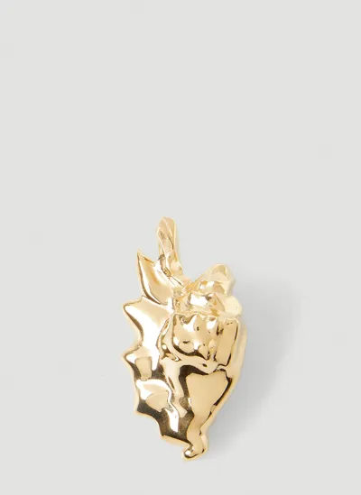 Alan Crocetti Shell Ear Cuff In Gold