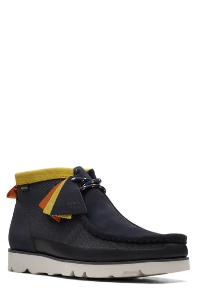 Clarks Men's Wallabee Gore-tex Boots In Blue