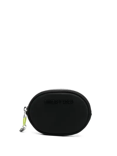 Bimba Y Lola Zip-up Coin Purse In Black