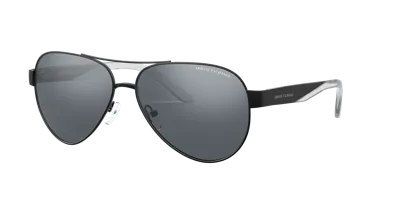 Armani Exchange Man Sunglass Ax2034s In Black