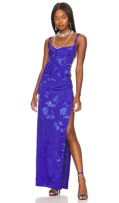 Lovers & Friends Lovers + Friends Bellevue Gown In Purple