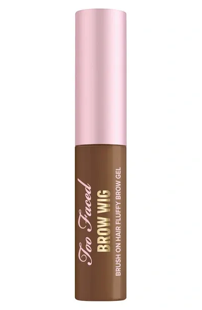 Too Faced Brow Wig Brush On Eyebrow Gel Auburn 0.19 oz / 5.5 ml