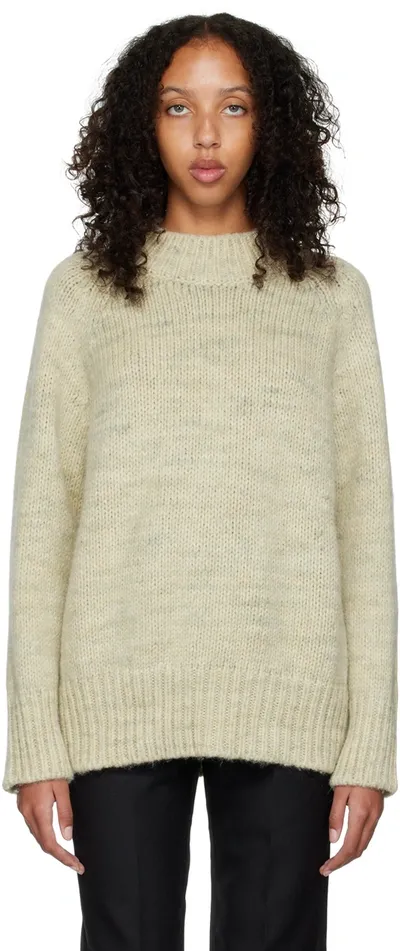 Maison Margiela Pastel Green Alpaca Blend Sweater