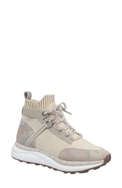 Otbt Hybrid High Top Platform Sneaker In Beige