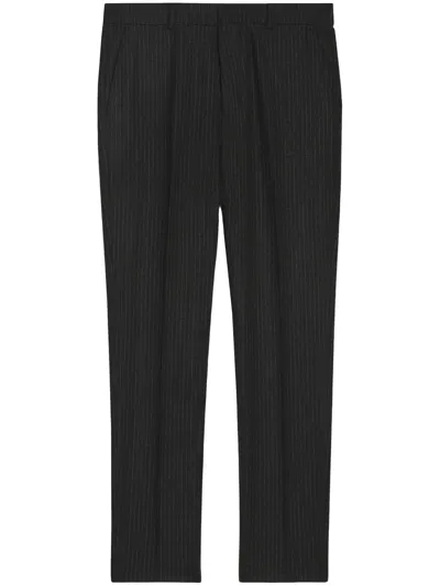 Ami Alexandre Mattiussi Tailored Straight-leg Trousers In Black