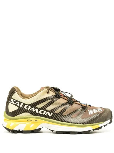 Salomon Xt-4 Advanced Mesh Running Trainers In Yellow