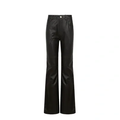 Deadwood Pantalon En Cuir Recyclé