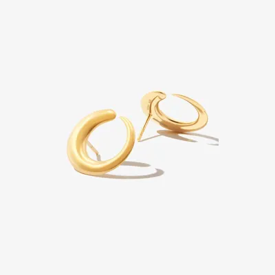 Khiry Gold Vermeil Khartoum Hoop Earrings