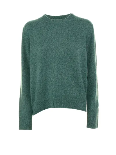 Aspesi Crewneck Sweater In Pavone