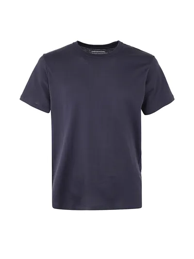 Nanamica Loopwheel Coolmax Jersey Tee In Blue