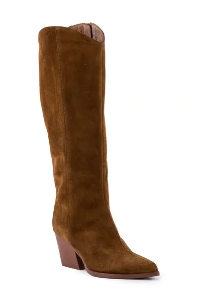 Seychelles Begging You Pointed Toe Boot In Cognac