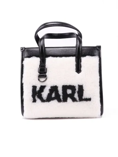 Karl Lagerfeld K/skuare Sm Tote Sheraling In Multi