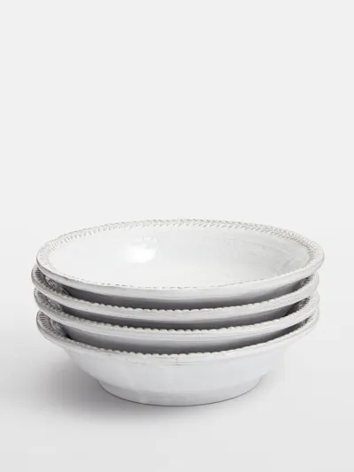 Soho Home Hillcrest Pasta Bowl In White