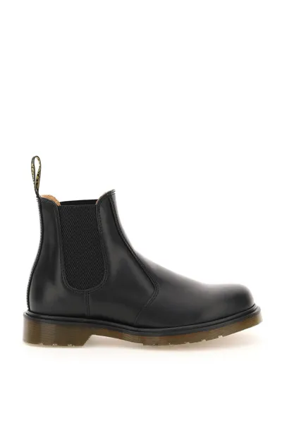 Dr. Martens' Smooth Leather 2976 Chelsea Boots In Black